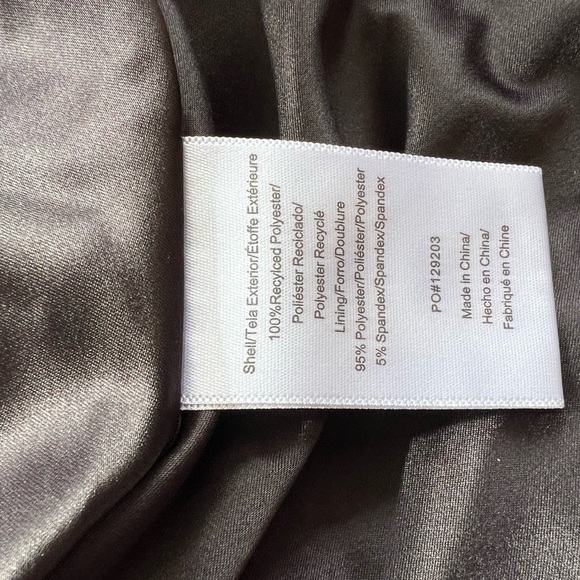 Mod cloth cheer for tiers black sheer ruffled women’s size 0 dress NWOT - Picture 7 of 7